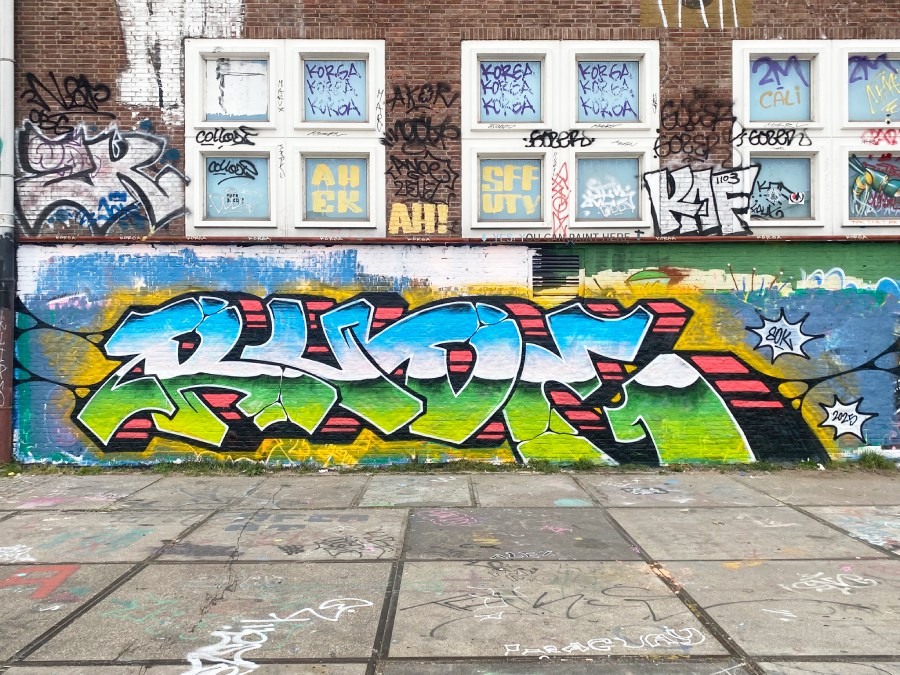 rude, ndsm, graffiti, amsterdam